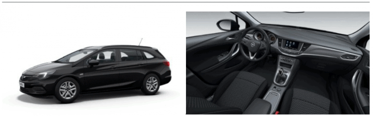 Opel Astra ST schwarz 768x240